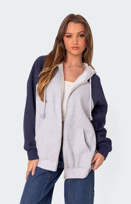 Edikted Women's Oslo Zip Up Hoodie - 0751609690020