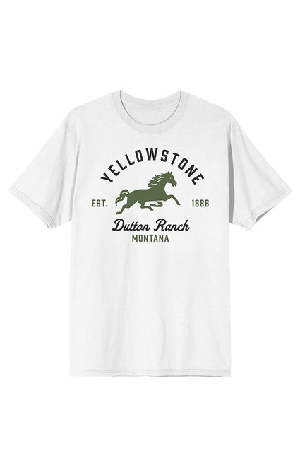 Women's Yellowstone Dutton Ranch EST. 1886 T-Shirt - 0702603580092