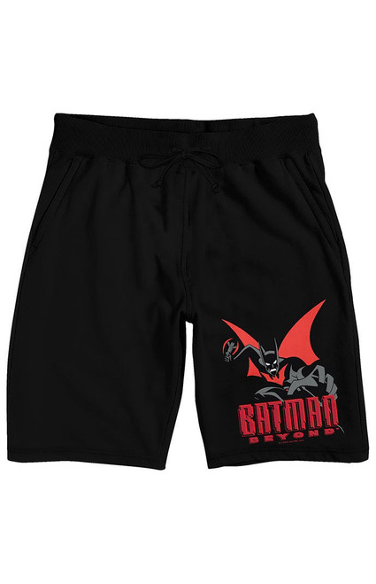 Men's Batman Beyond Batman Logo French Terry Shorts - 0170603580003