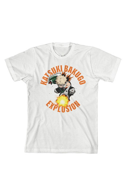 Kids My Hero Academia Katsuki T-Shirt - 0781603580186
