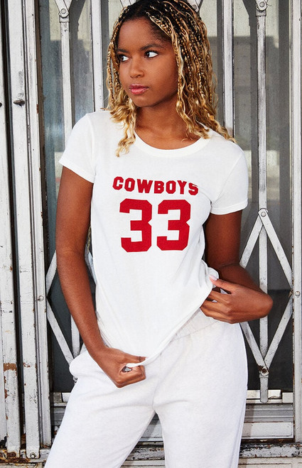 John Galt Women's Hailie Cowboy 33 T-Shirt - 0790601600228