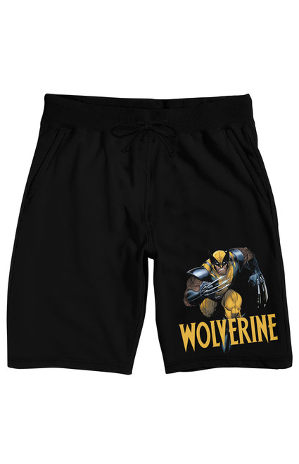 Men's Marvel Universe Wolverine Sweat Shorts - 0172603580068