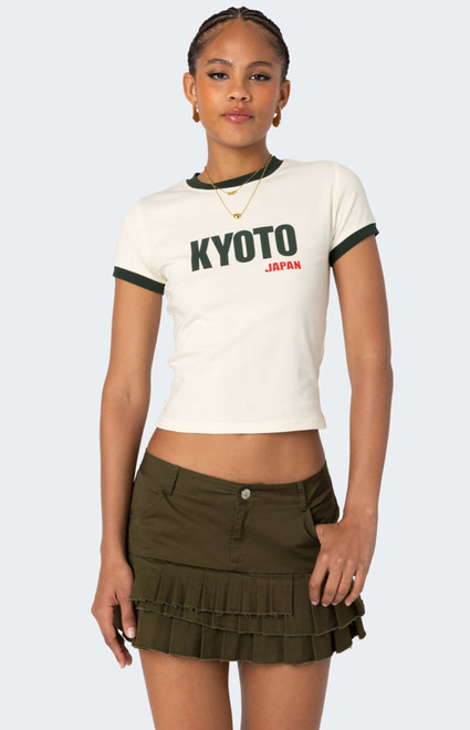 Edikted Women's Kyoto Contrast T-Shirt - 0702609690057