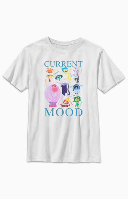 Kids Inside Out Current Mood T-Shirt - 0781602190041