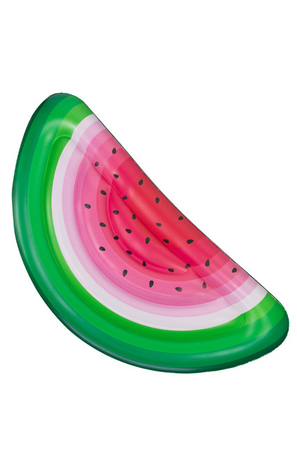 Pool Candy Men's Inflatable Watermelon Half Island Pool Raft - 0685600420093