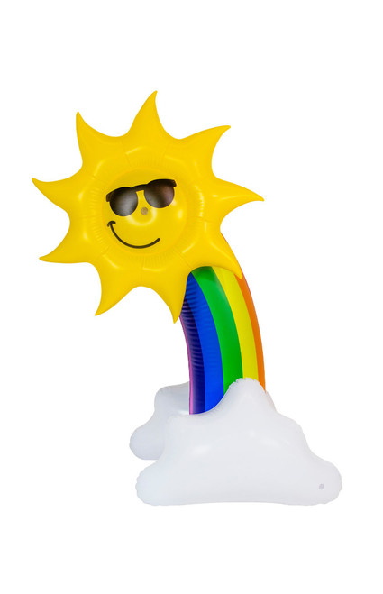 PoolCandy Men's Sun Shower Giant Rainbow Sprinkler - 0685600420103