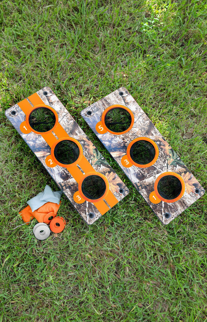 PoolCandy Men's Realtree 2-in-1 Bean Bag and Washer Toss Game - 0685600420121