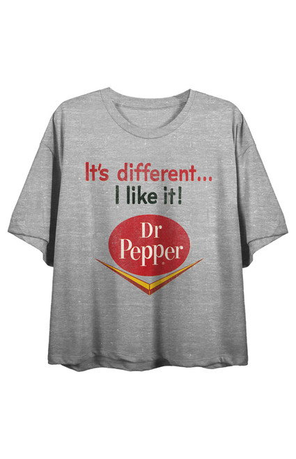 Women's Dr Pepper I Like It Vintage Cropped T-Shirt - 0702603580131
