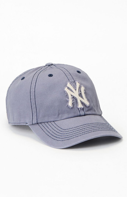47 Brand Women's NY Yankees Frayed Dad Hat - 0643600540081