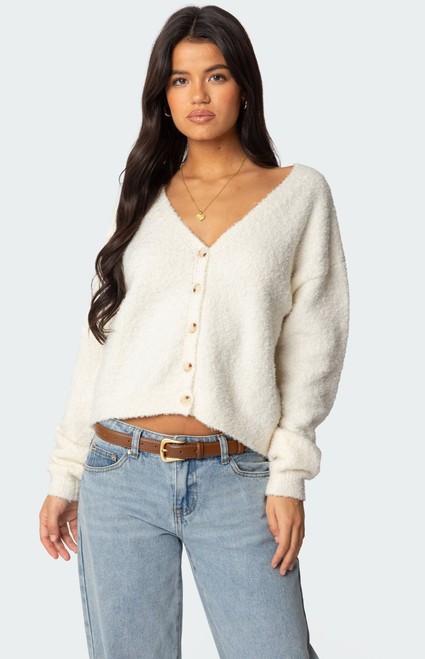 Edikted Women's Jade Knitted Cardigan - 0740609690164