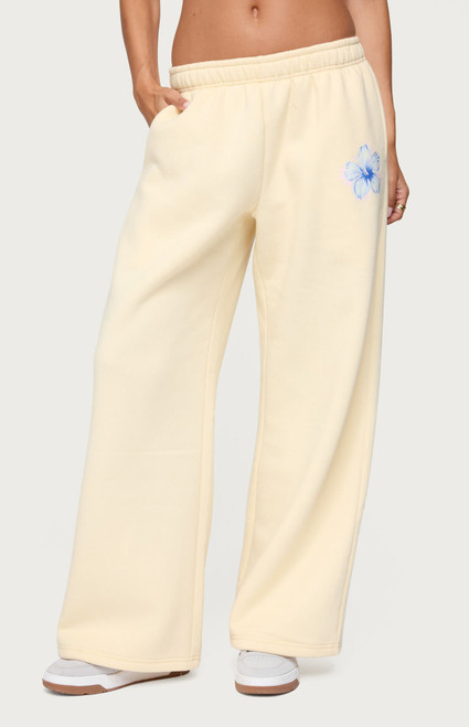 Edikted Women's Tropical Bloom Sweatpants - 0850609690175