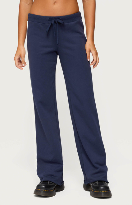 Edikted Women's Baker Contrast Striped Sweatpants - 0850609690227