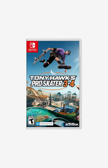Men's Tony Hawk Pro Skater 3 + 4 Nintendo Switch Video Game - 0685601191092