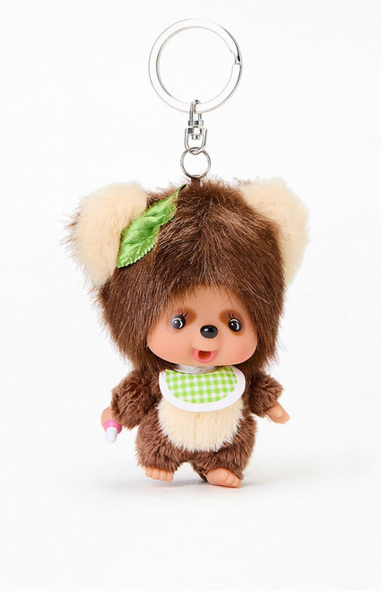 Monchhichi Women's Plush Tanu Tanu Keychain - 0647610740043