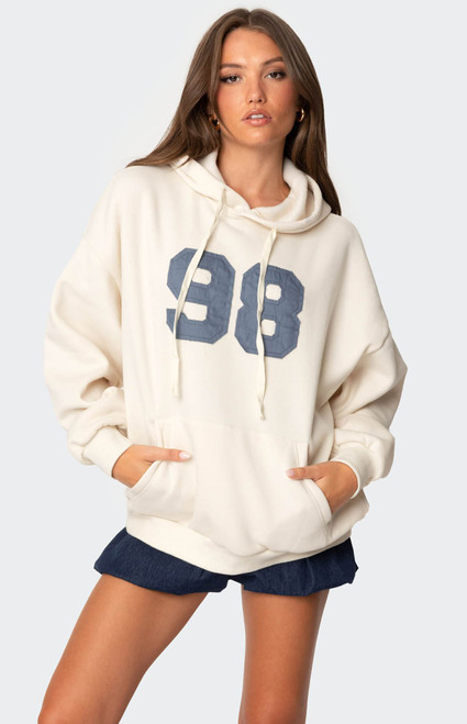 Edikted Women's 98 Oversized Hoodie - 0751609690030