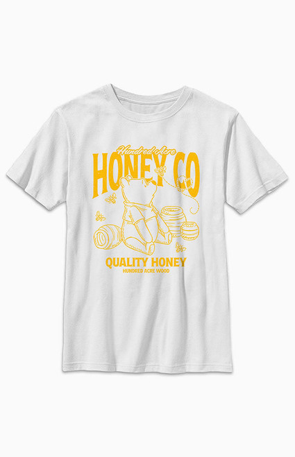 Men's Kids Pooh Bear Honey Co T-Shirt - 0781602190110