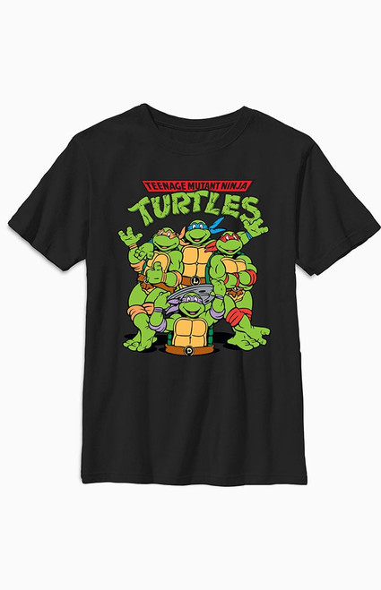 Kids Teenage Mutant Ninja Turtles T-Shirt - 0781602190124