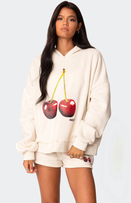 Edikted Women's Mon Cheri Hoodie - 0751609690032