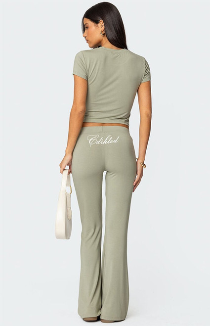 Women's So Edikted Flared Pants - 0850609690078