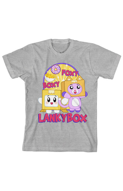 Kids Lanky Box Boxy & Foxy T-Shirt - 0781603580204
