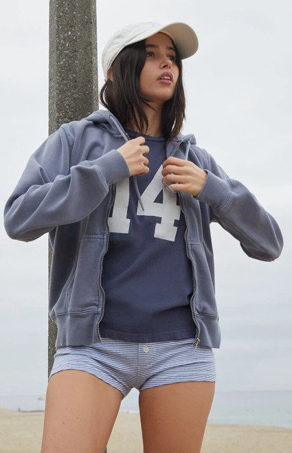 John Galt Women's Christy Zip Up Hoodie - 0793601600181