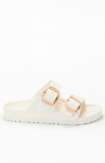 Birkenstock Women's Arizona Big Buckle EVA Sandals Eggshell - 0517610300019