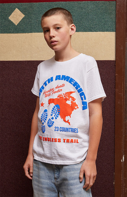 Pacsun Kids Kids North America Trail T-Shirt - 0783519270084
