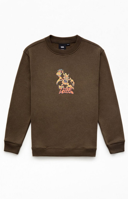 Vans Kids Goblin Step Crew Neck Sweatshirt - 0781037910294