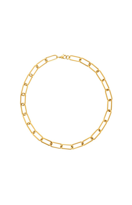 Ellie Vail Women's Carla Paper Clip Chain Necklace - 0656610620001