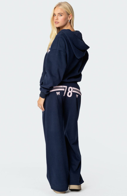 Edikted Women's 78 Bow Sweatpants - 0850609690134
