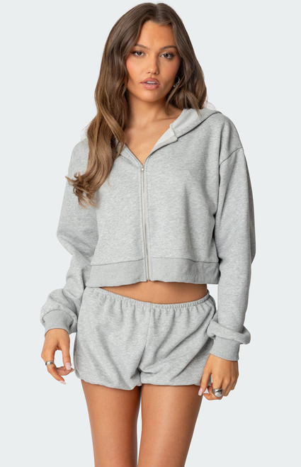 Edikted Women's Robina Zip Up Hoodie - 0751609690080
