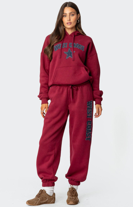 Edikted Women's West Coast Sweatpants - 0850609690143