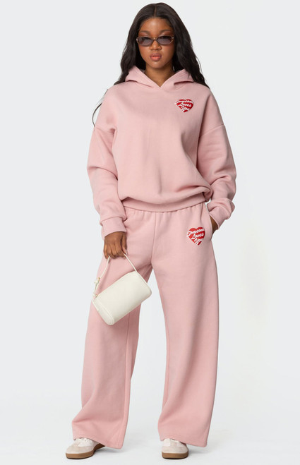 Edikted Women's Someone Loves You Sweatpants - 0850609690145
