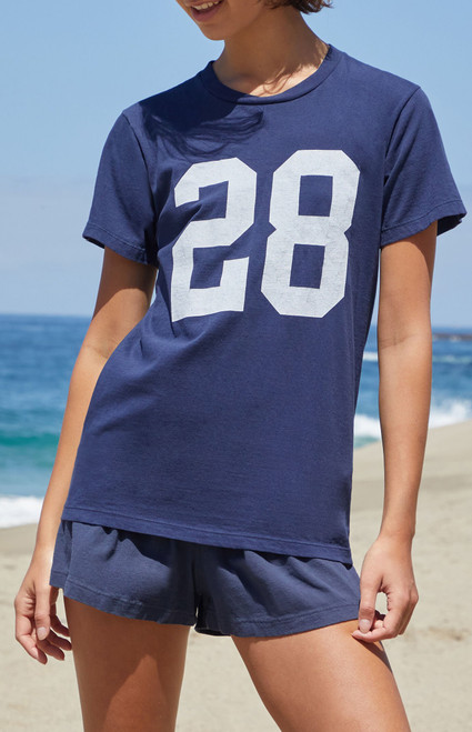 John Galt Women's Navy Chloe 28 T-Shirt - 0790601600378