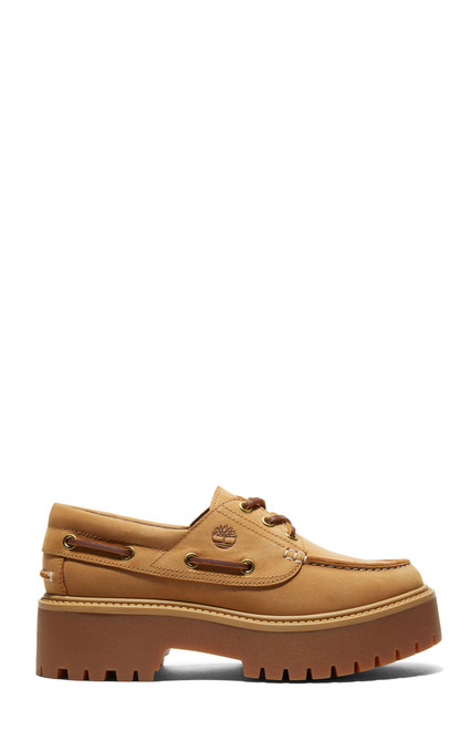 Timberland Women's Wheat Stone Street Boat Shoes - 0580610460027