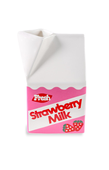 ban.do Women's Strawberry Milk Vase - 0647610770012