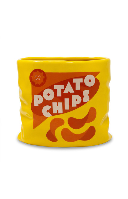 ban.do Women's Potato Chips Ceramic Vase - 0647610770033