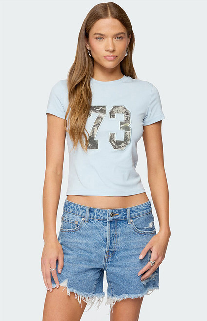 Edikted Women's Camo 73 T-Shirt - 0702609690152
