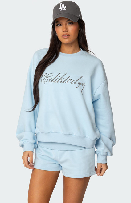 Women's Super Edikted Oversized Sweatshirt - 0751609690091