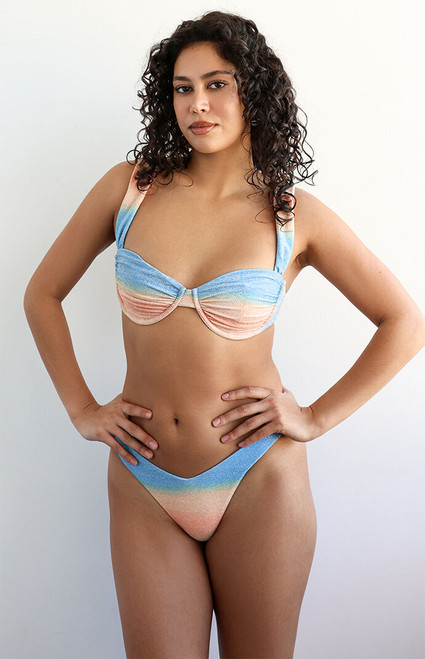 Ris-k Women's Barbados Underwire Bralette Bikini Top - 0825603600773