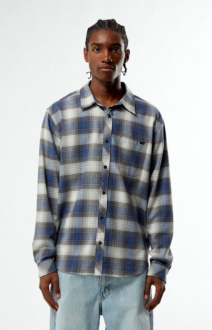 Billabong Men's Coastline Long Sleeve Flannel Shirt - 0184611030001
