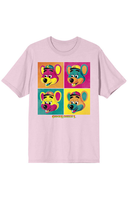 Men's Chuck E. Cheese Warhol T-Shirt - 0097603580897