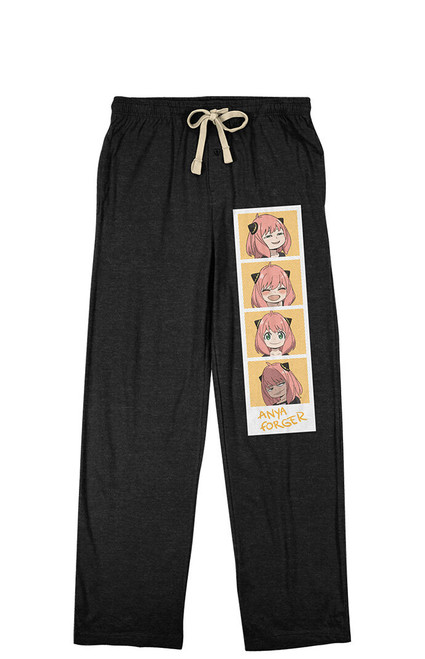 Men's Spy X Family Anya Forger Lounge Sleep Pants - 0133603580053