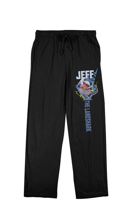 Men's Marvel Rivals Jeff the Landshark Lounge Sleep Pants - 0133603580057