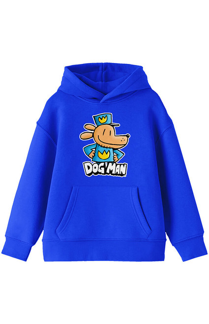 Kids Dog Man Hoodie - 0781603580220