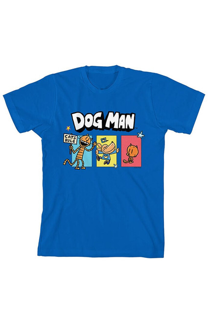Kids Dog Man Petey the Cat & Lil Petey T-Shirt - 0781603580223