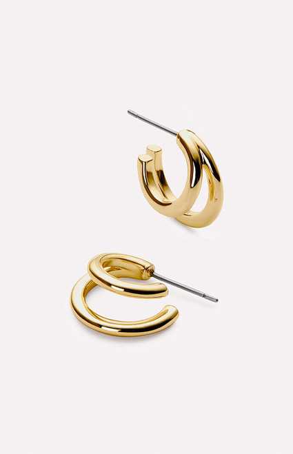 Ana Luisa Women's Scarlett Double Hoop Earrings - 0656611070003