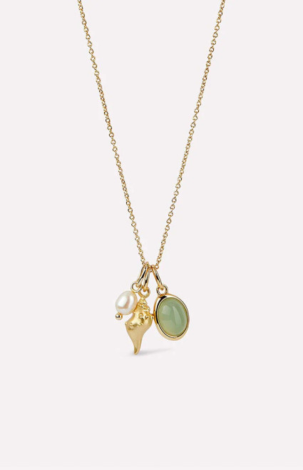 Ana Luisa Women's Ocean Gold Charm Necklace - 0656611070024