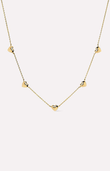 Ana Luisa Women's Lev Mini Station Heart Necklace - 0656611070037