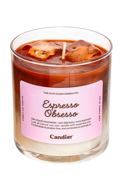 Candier Women's Espresso Obsesso Coffee Candle - 0647610850006
